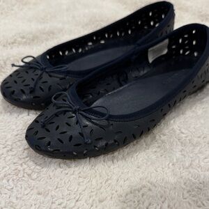 Crewcuts Navy Ballet Flats